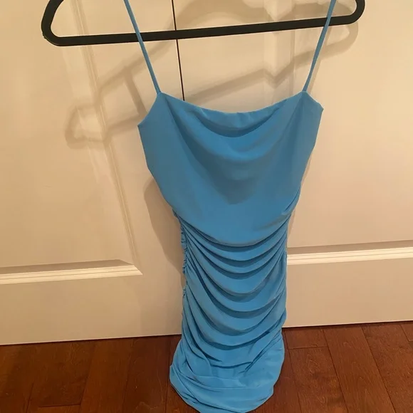 Blue mini dress - Picture 2 of 2